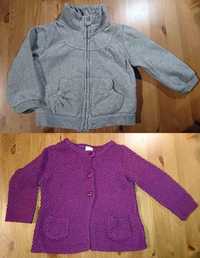ZARA bluza, sweter 2 sztuki 18-24, r.86cm