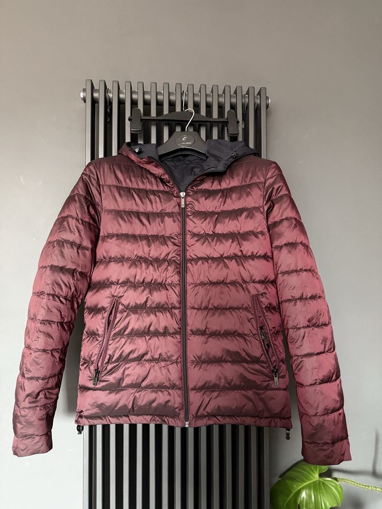 Kurtka przejściowa puchowa massimo dutti dwustronna rozmiar M