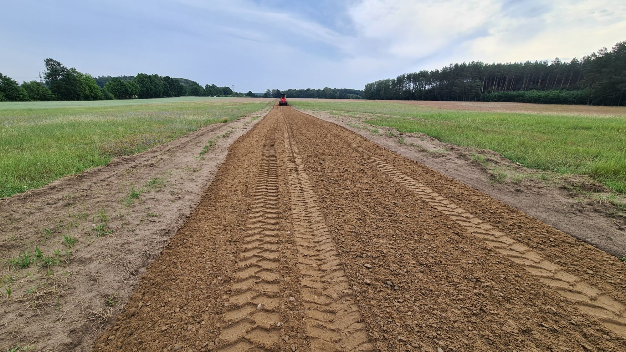 Droga płyty yomb torf place składowe gruz