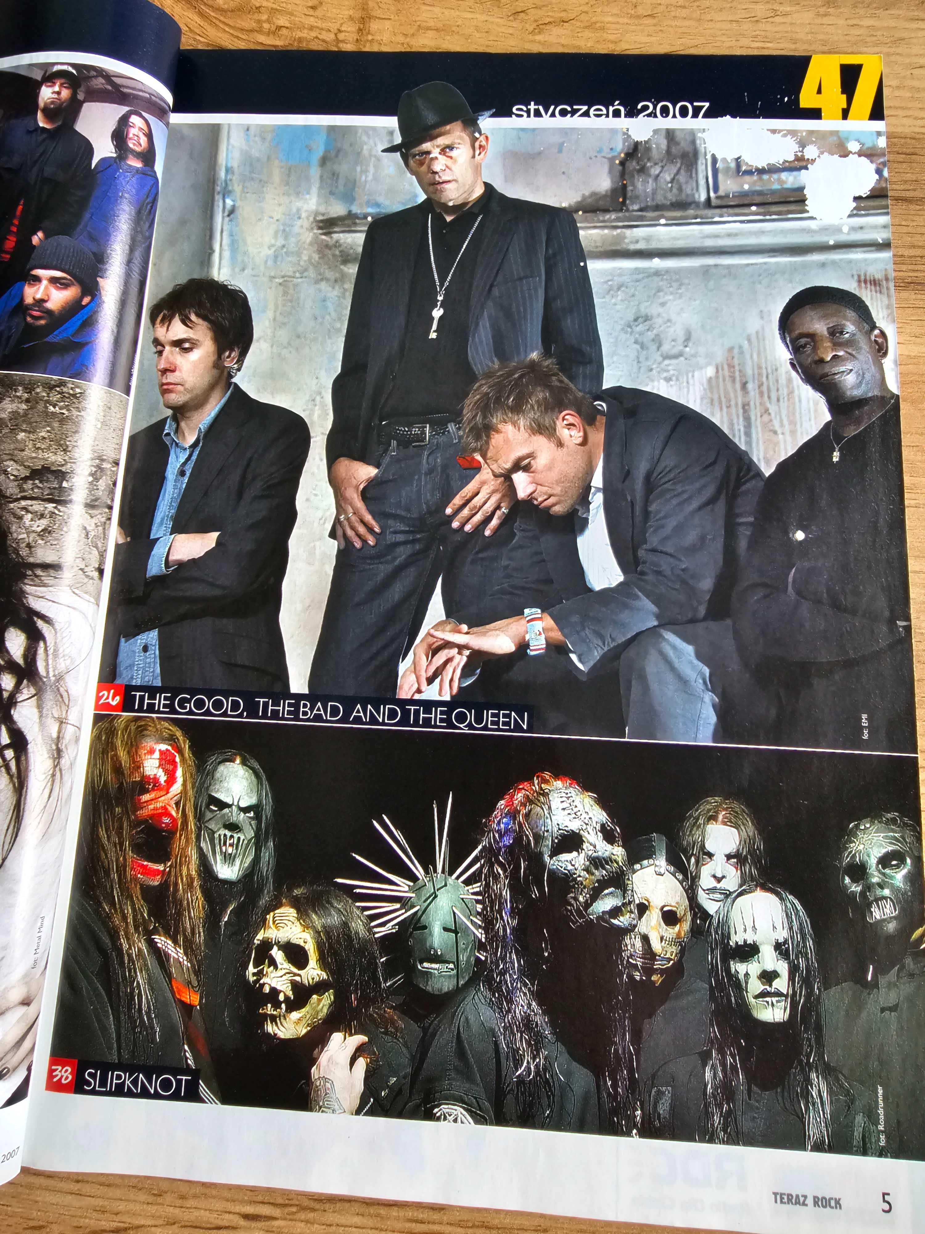 Teraz Rock 1/2007 - Rammstein, Deftones, Slipknot, U2, Eric Clapton