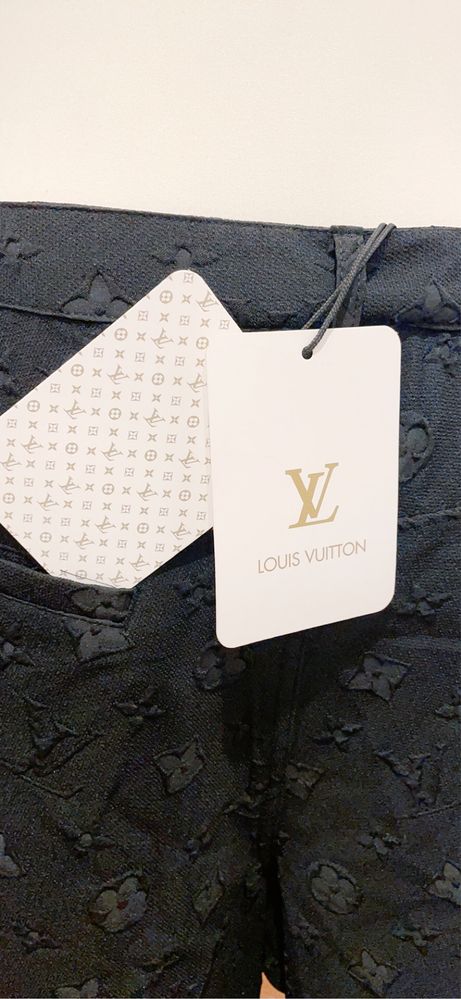 Slicne czarne sexy szorty LV Louis Vuittton XL Nowe!