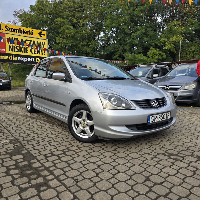 Honda Civic VII LIFT 1.4 ben * 5 drzwi * 208 tys km * klima *alu*fajna