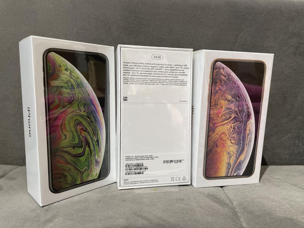 Iphone Xs max  256 , 512. New, Хс макс Новий