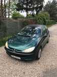PEUGEOT 206 1.4 BENZYNA 75km