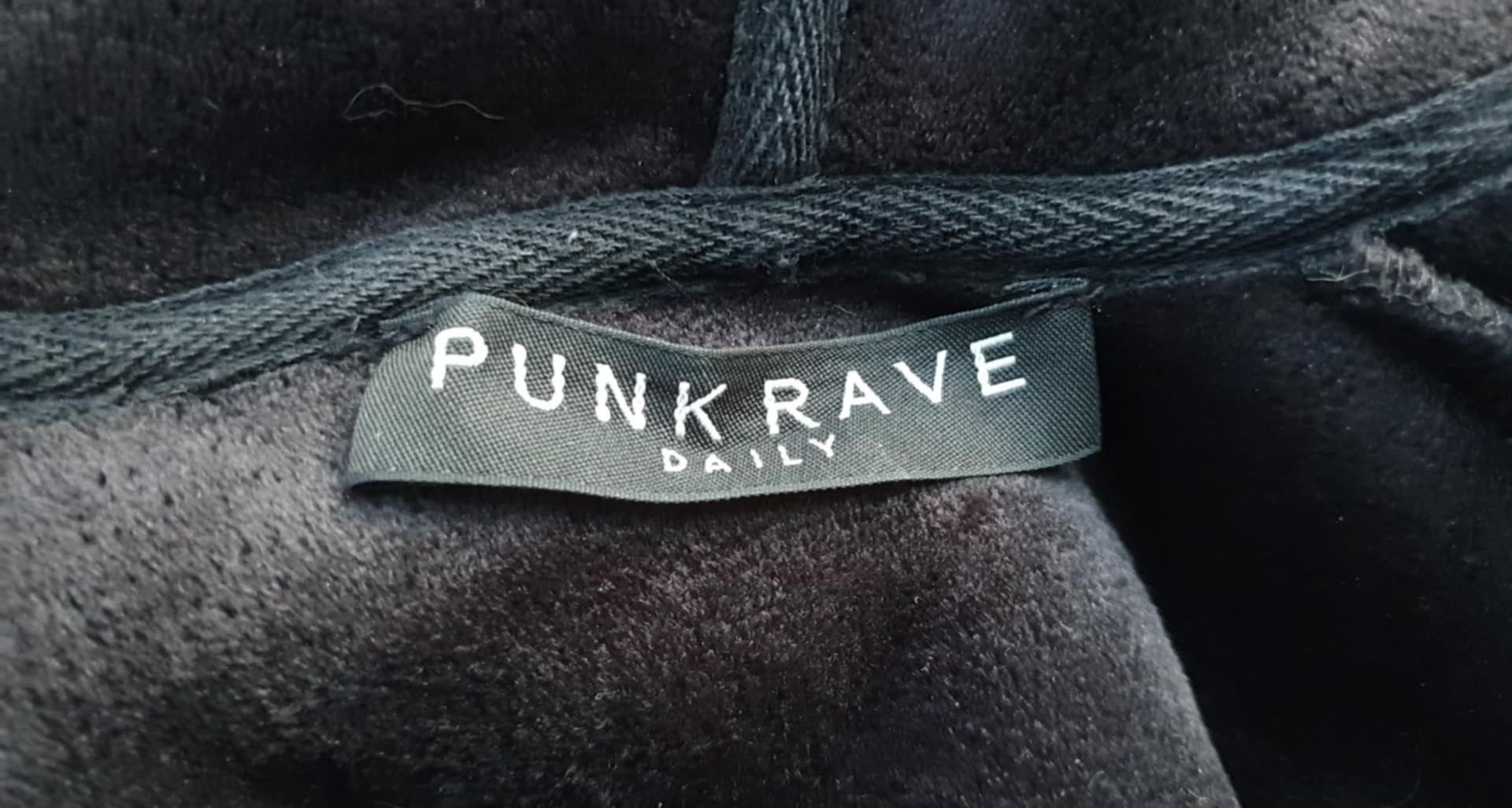 Bluza Punk Rave Joker Hoodie pluszowa z ogromnym kapturem kieszeniami
