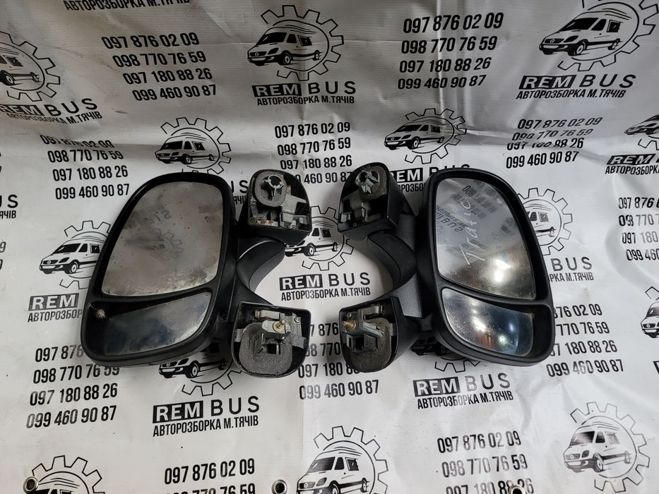 Дзеркало бокове ліве праве Renault Traffic / Vivaro / Primastar механі