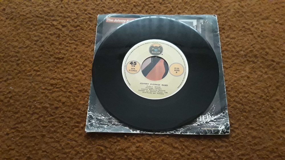 The Johnny Average Band - Chi chi cherie - single vinil - portes inclu