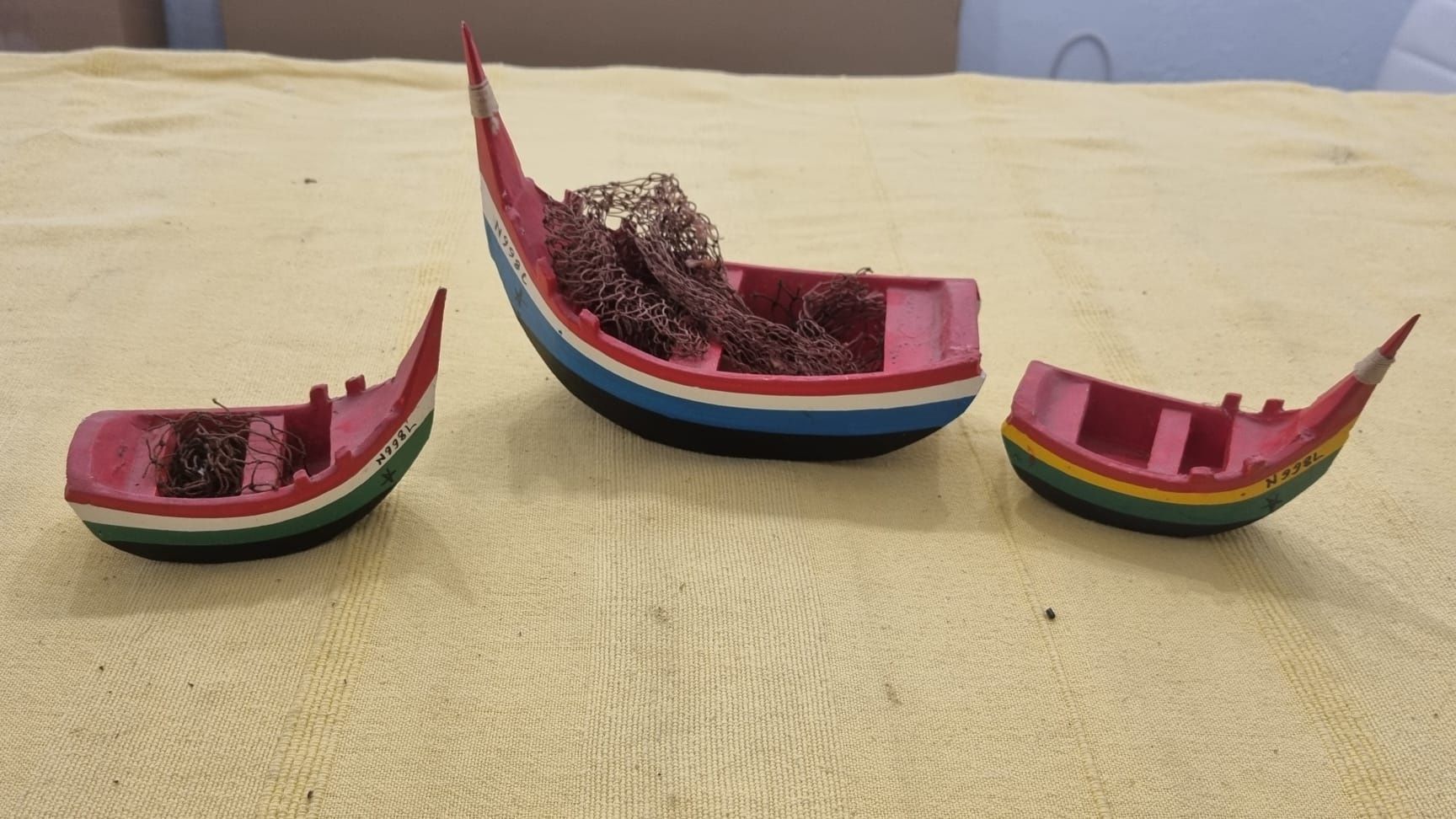 Artesanato de Barco de Madeira