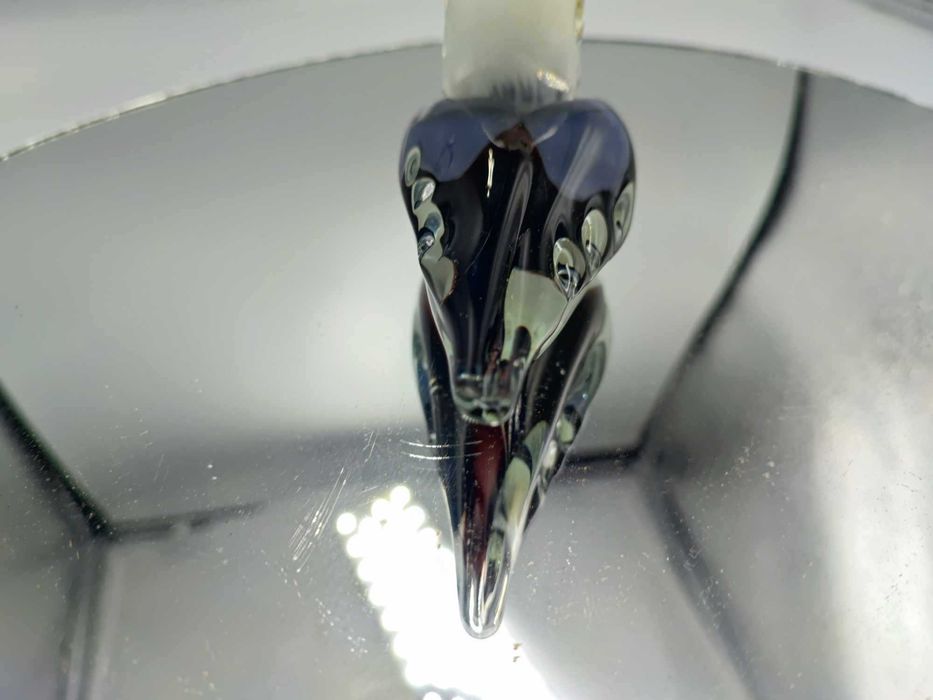 Vintage,lata 70,szklana mewa,Murano