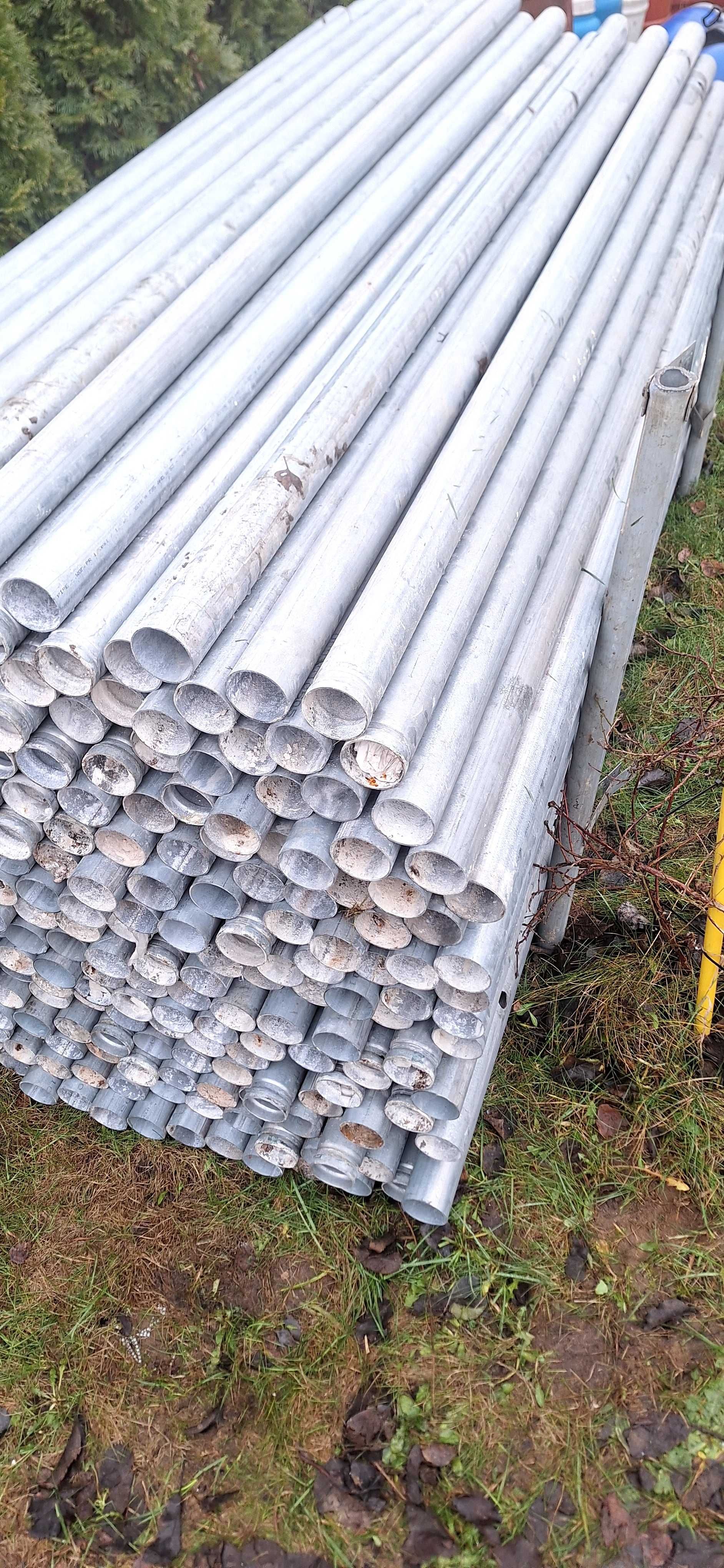Sprzedam rury 2" ocynk 220 cm długość