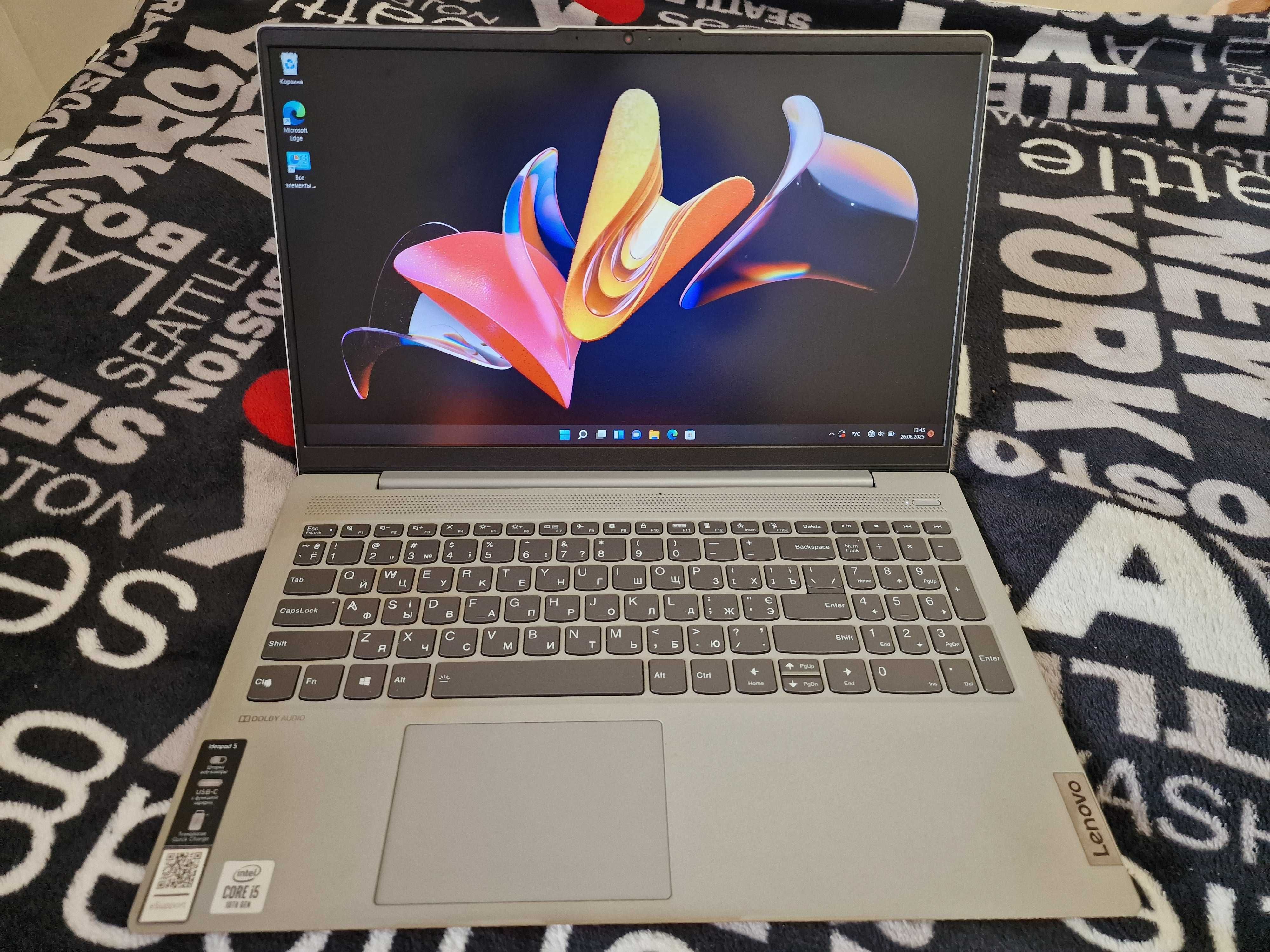 Lenovo 5 15 /Full IPS/Соrе™ i5-1035G1(10 Gen)8DDR4/NW256/Intel®UHD4GB