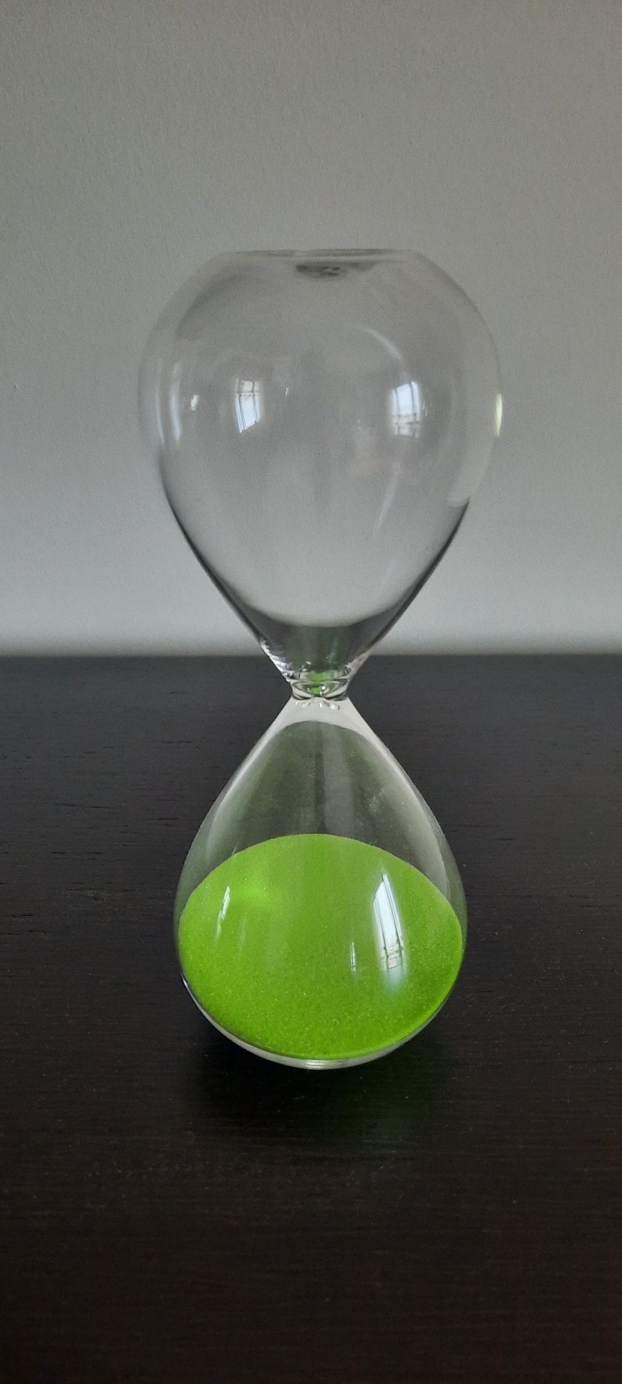 Ampulheta pó verde