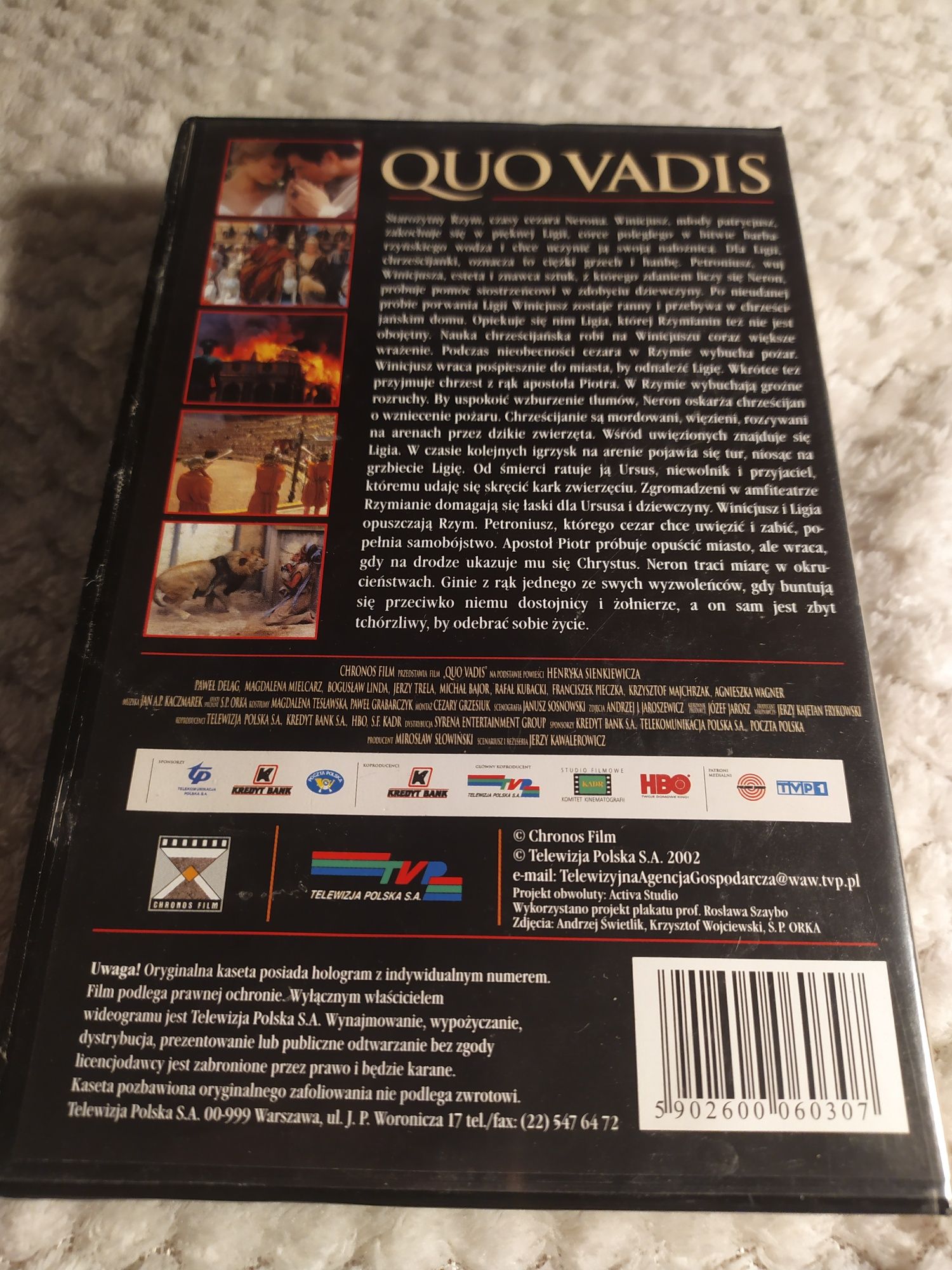 VHS - Quo Vadis film