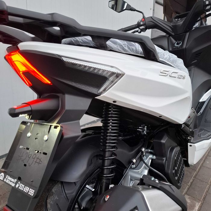 Morbidelli SC125 - maxi skuter - raty, transport - NOWY!
