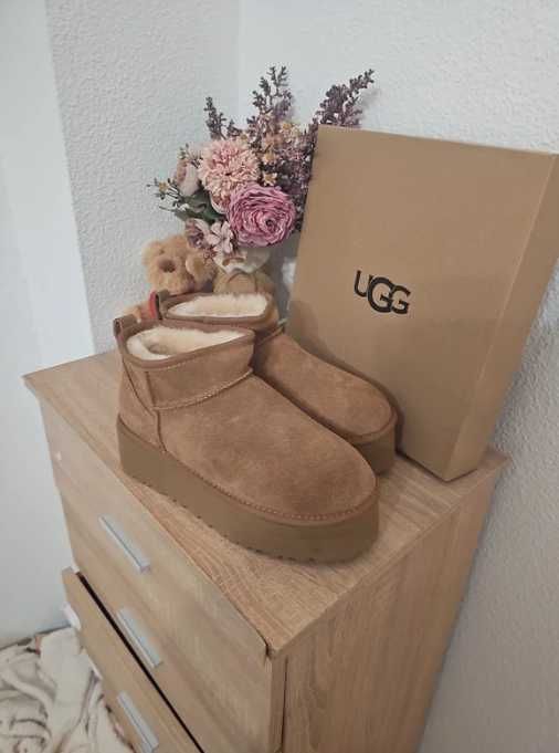 UGG Classic Ultra Mini Platform Boot Chestnut.40