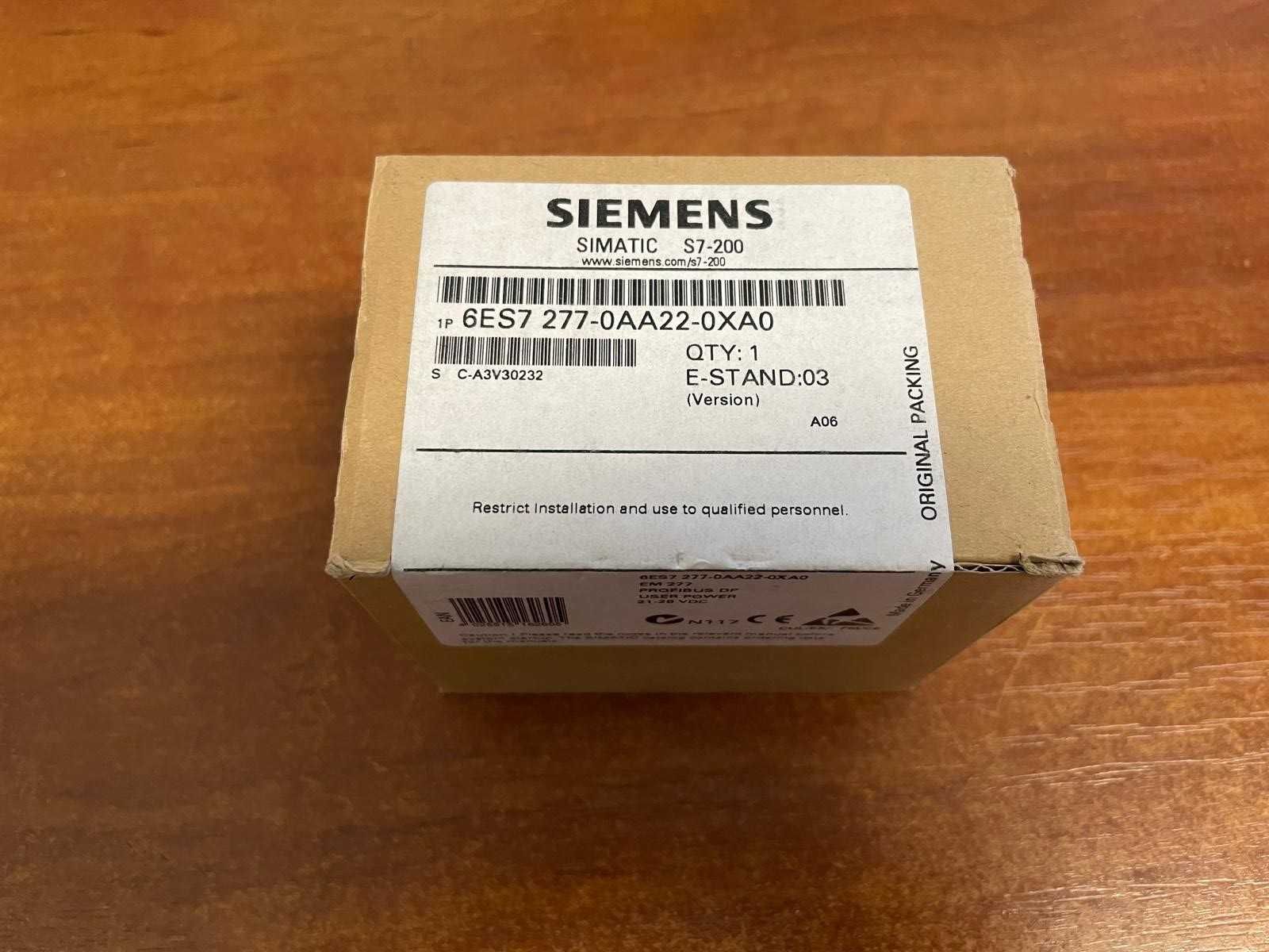 Moduł SIEMENS EM 277 PROFIBUS DP (6ES7 277-0AA22-0XA0)