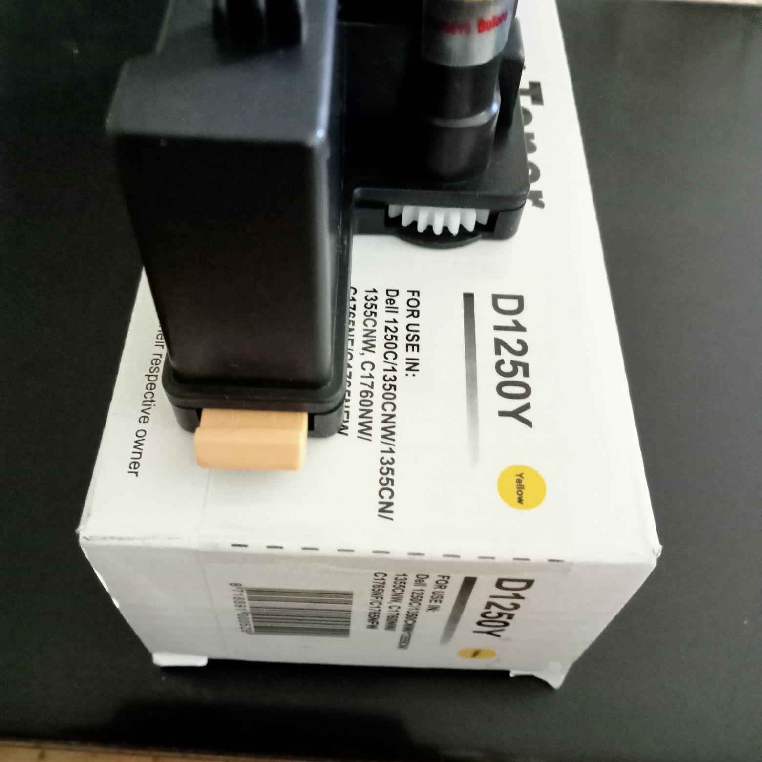 Toner laser D1250 Y