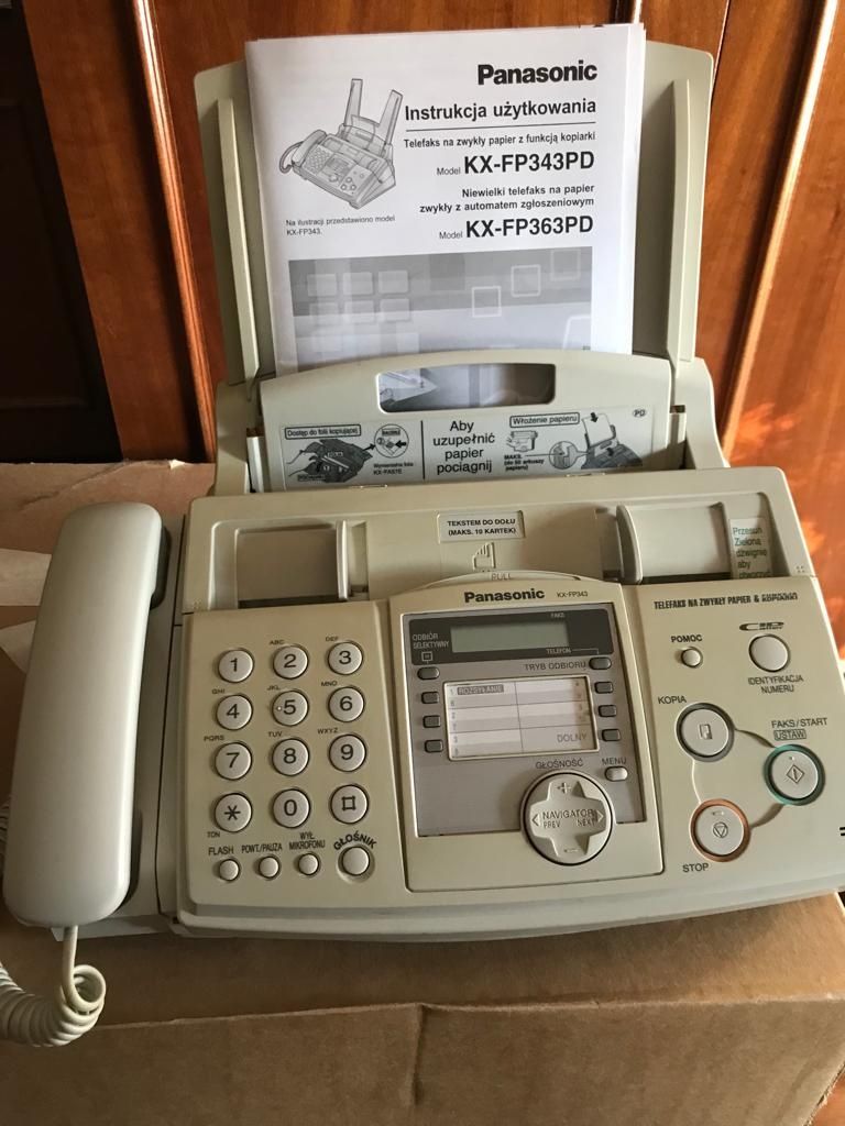 Telefaks Panasonic KX-FP343PD