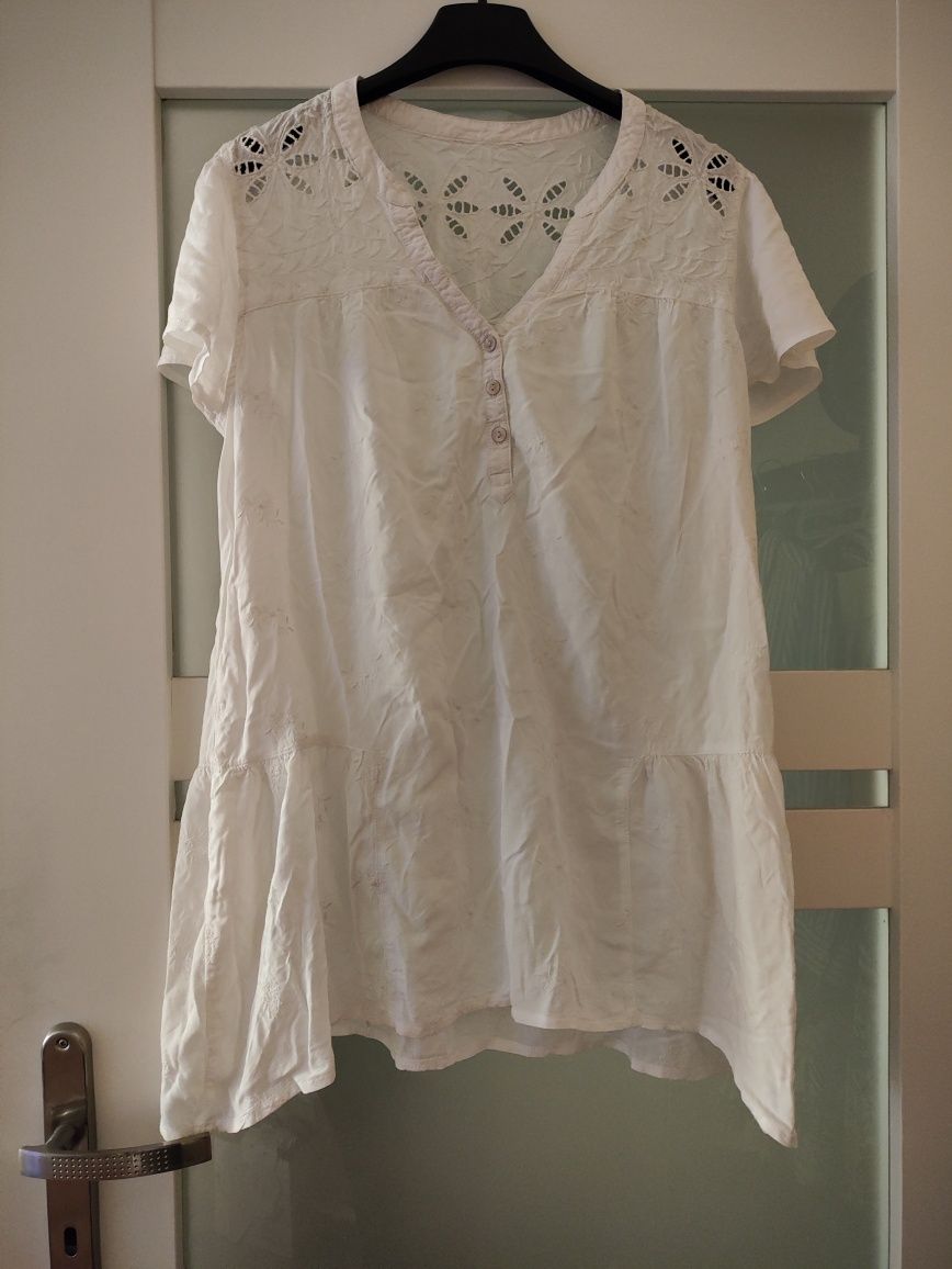 Biała bluzka damska rozmiar M