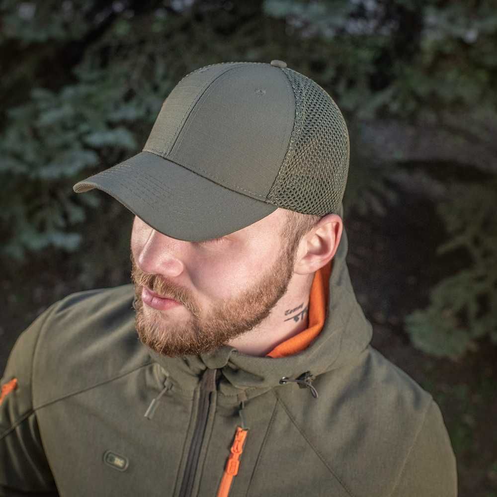 Czapka z daszkiem siatka Flex Rip-Stop Army olive