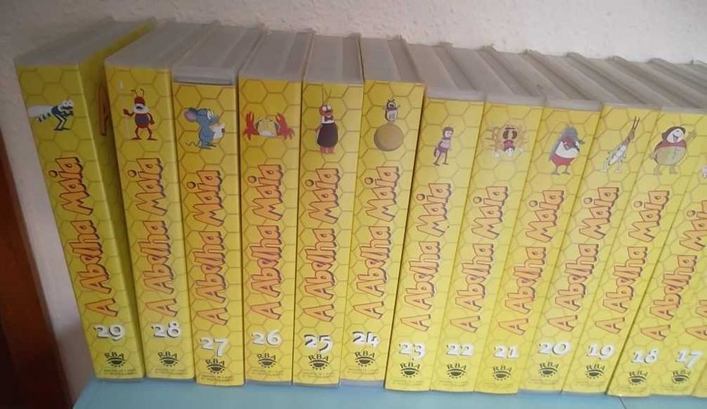 Colecção VHS Abelha Maia vintage