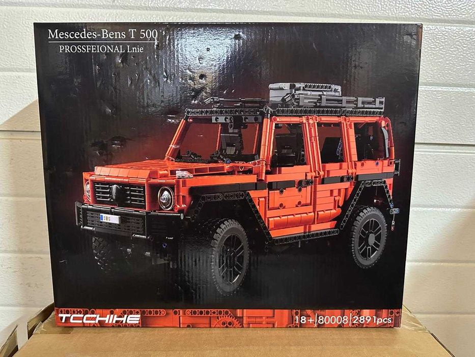 Конструктор Позашляховик Mercedes G-500 з 2891 деталі, сумісний з Лего