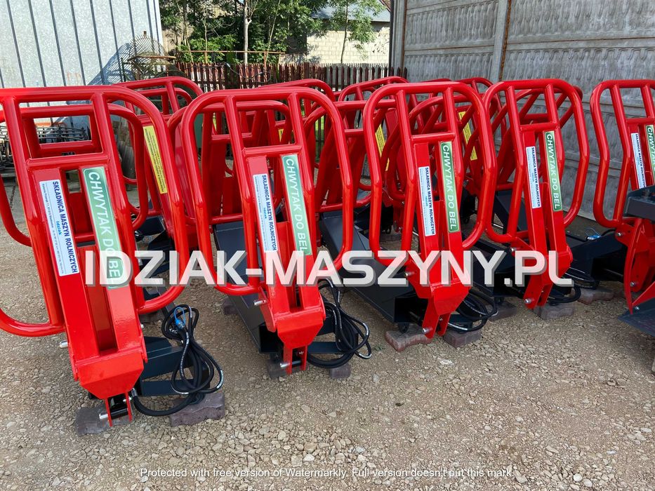 Chwytak bel balotów euro ramka 1siłownikowy transport