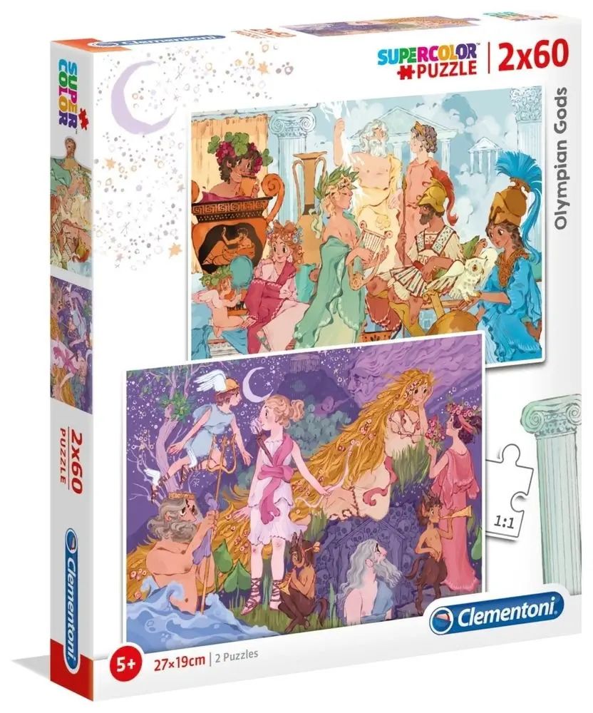 Puzzle Clementoni 2x60 - Bogowie Olimpijscy