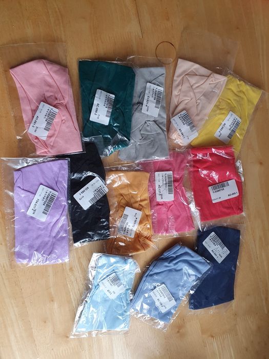 13 szt Opaski na głowę dla małej dziewczynki + gratis