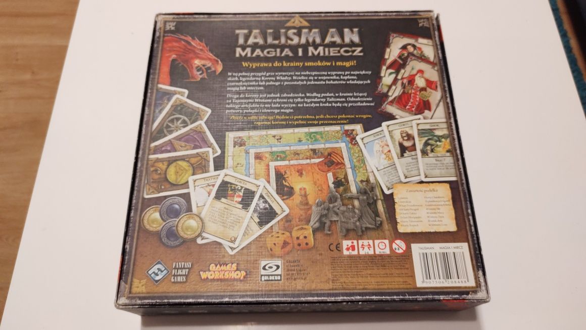 Magia i miecz podstawa Talisman firmy Galaktyka