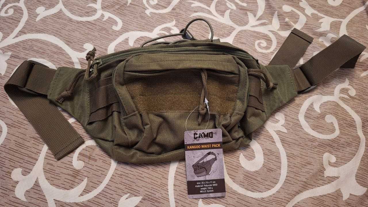 Бананка, сумка на пояс Camo Military Gear