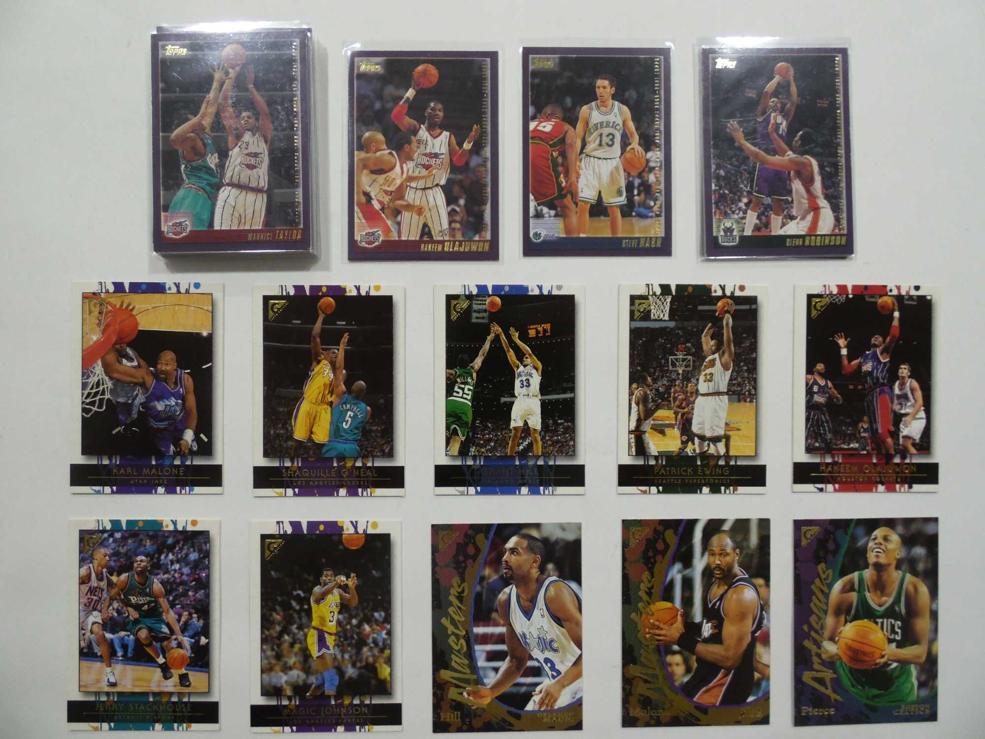 Lotes de cartas da NBA Topps