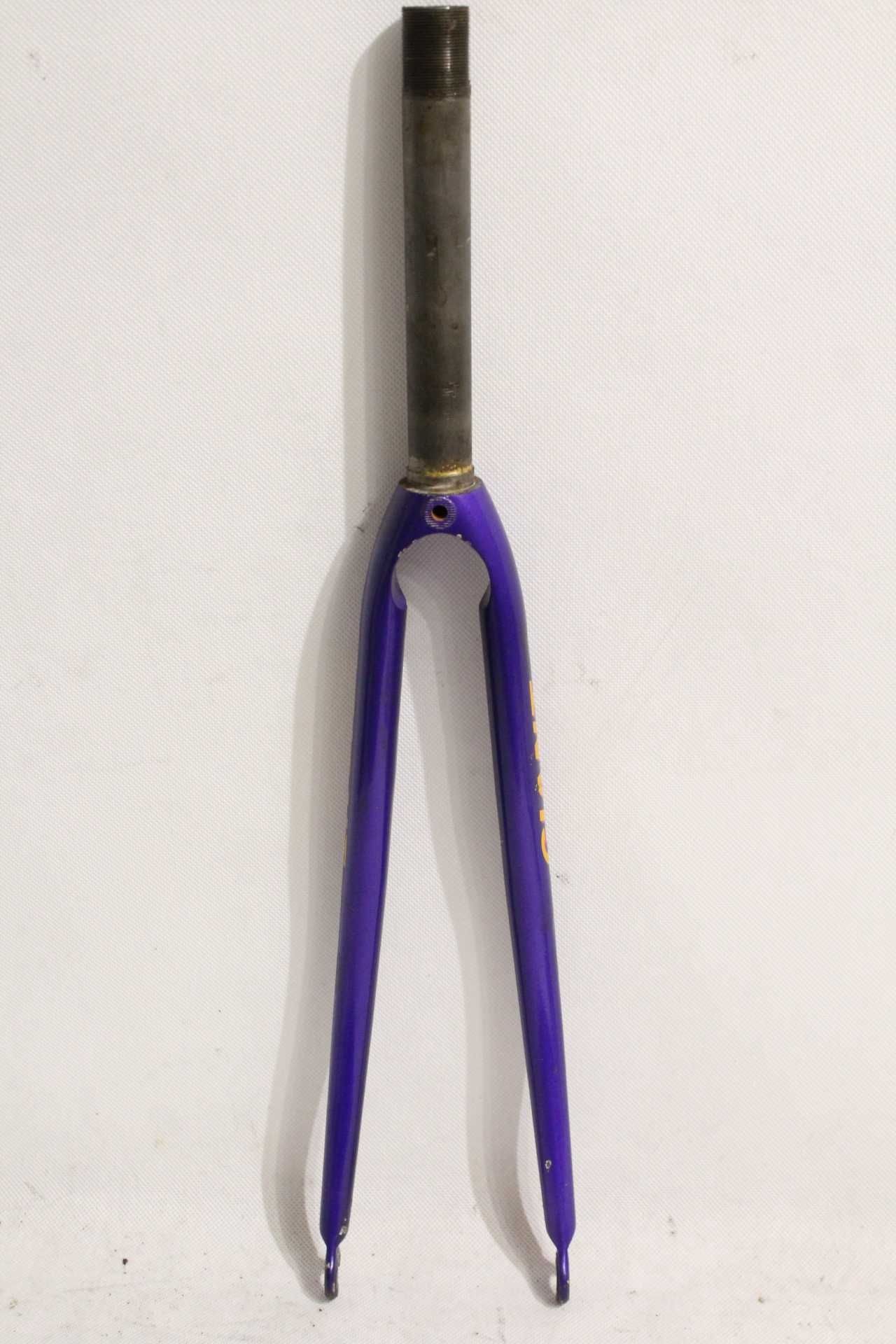 widelec stalowy szosowy GIANT 1" retro kolarzówka aero gwint 1124