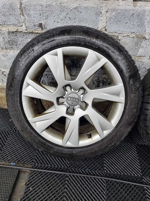 Felgi 17 audi 5x112 Continental zimowe