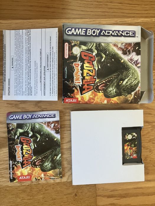 Jogo Godzilla Domination GBA