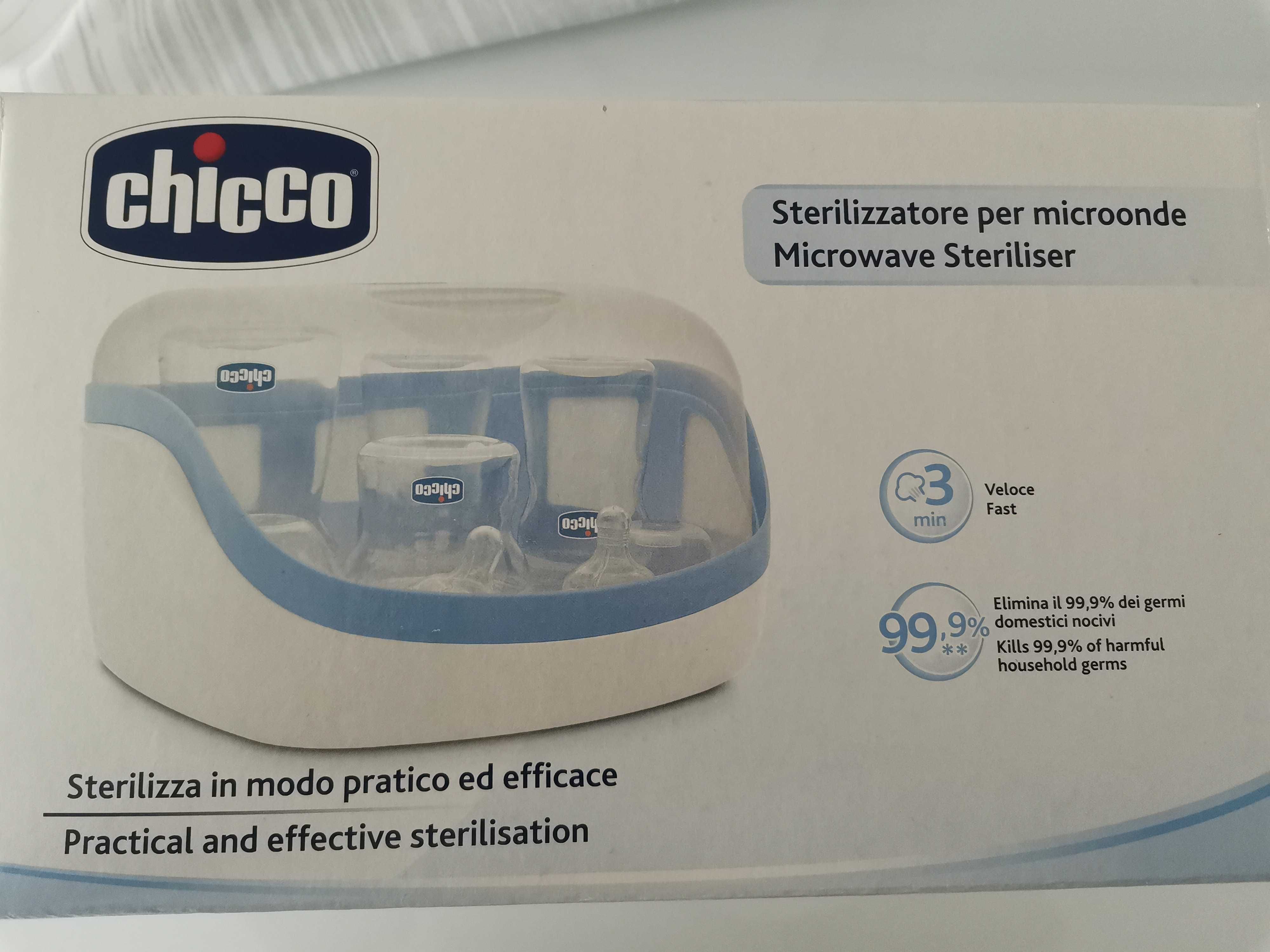 Esterilizador chicco microondas