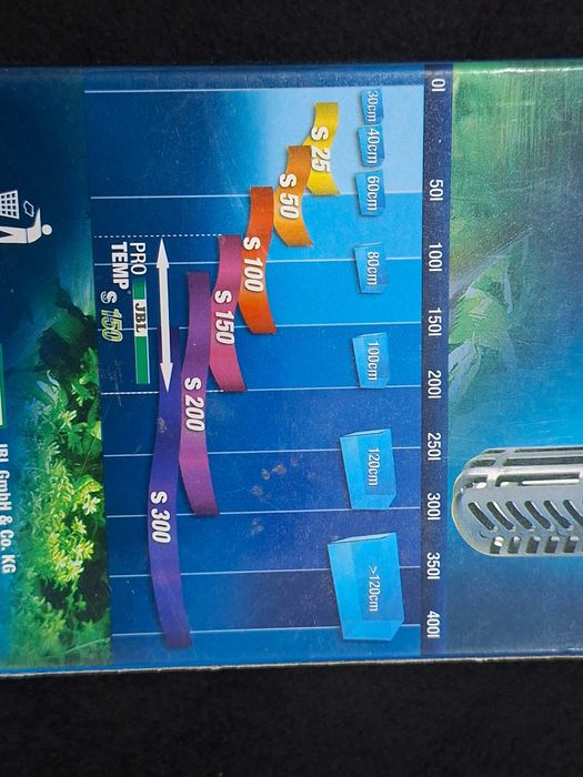 Grzałka z termostatem JBL s150 PROtemp 150W do akwarium