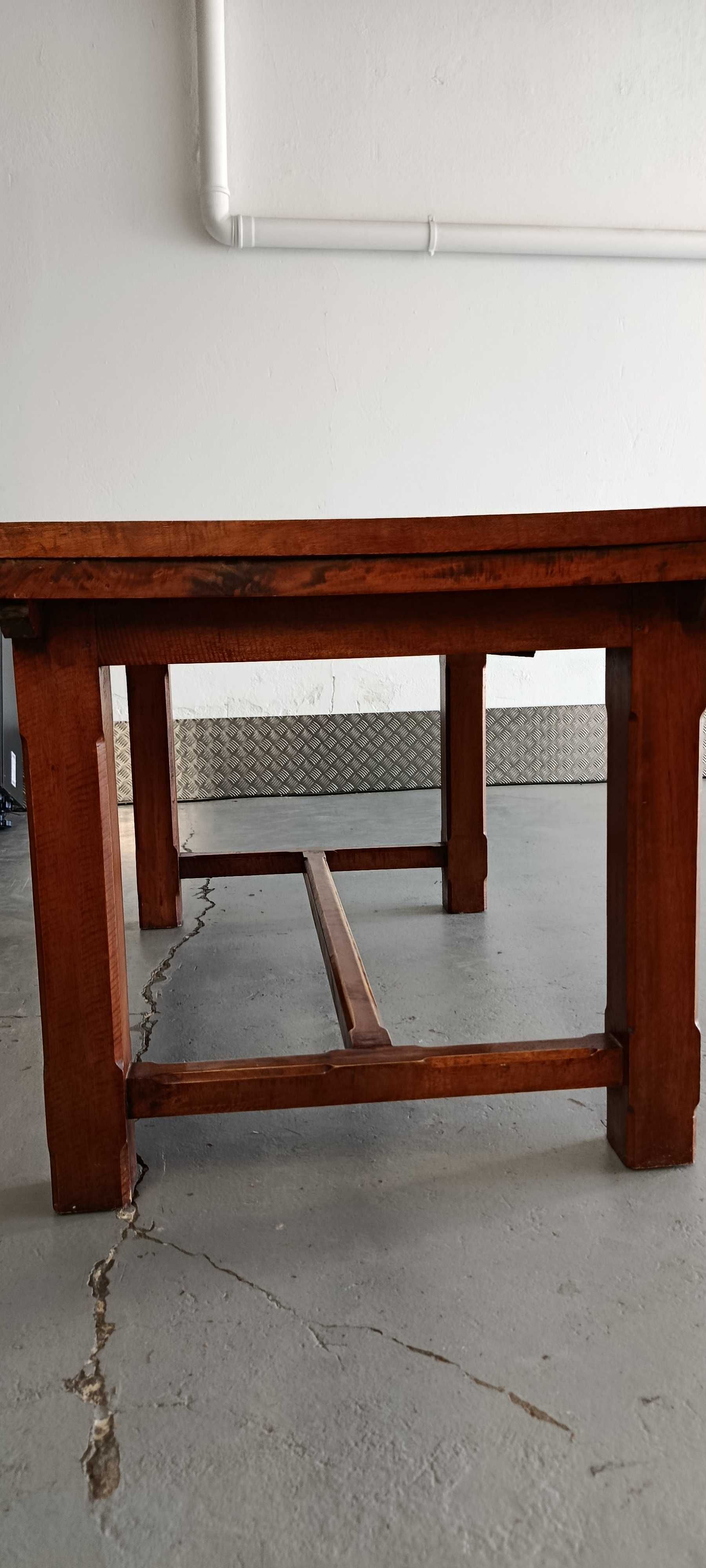 Mesa de Madeira Extensível (Castanha)