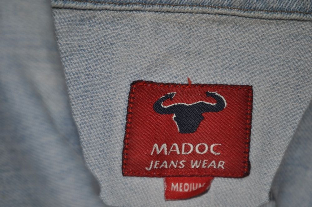 MADOC мадок jeans мужская куртка джинсовка джинсовая