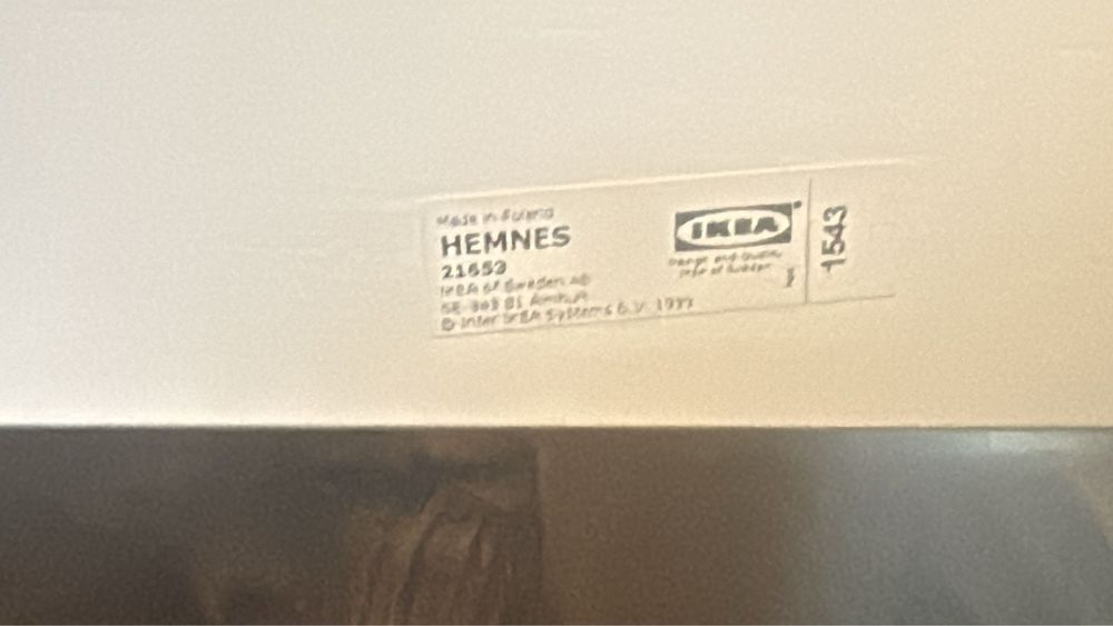 Łóżko IKEA Hemnes + materac firma “dla spania”