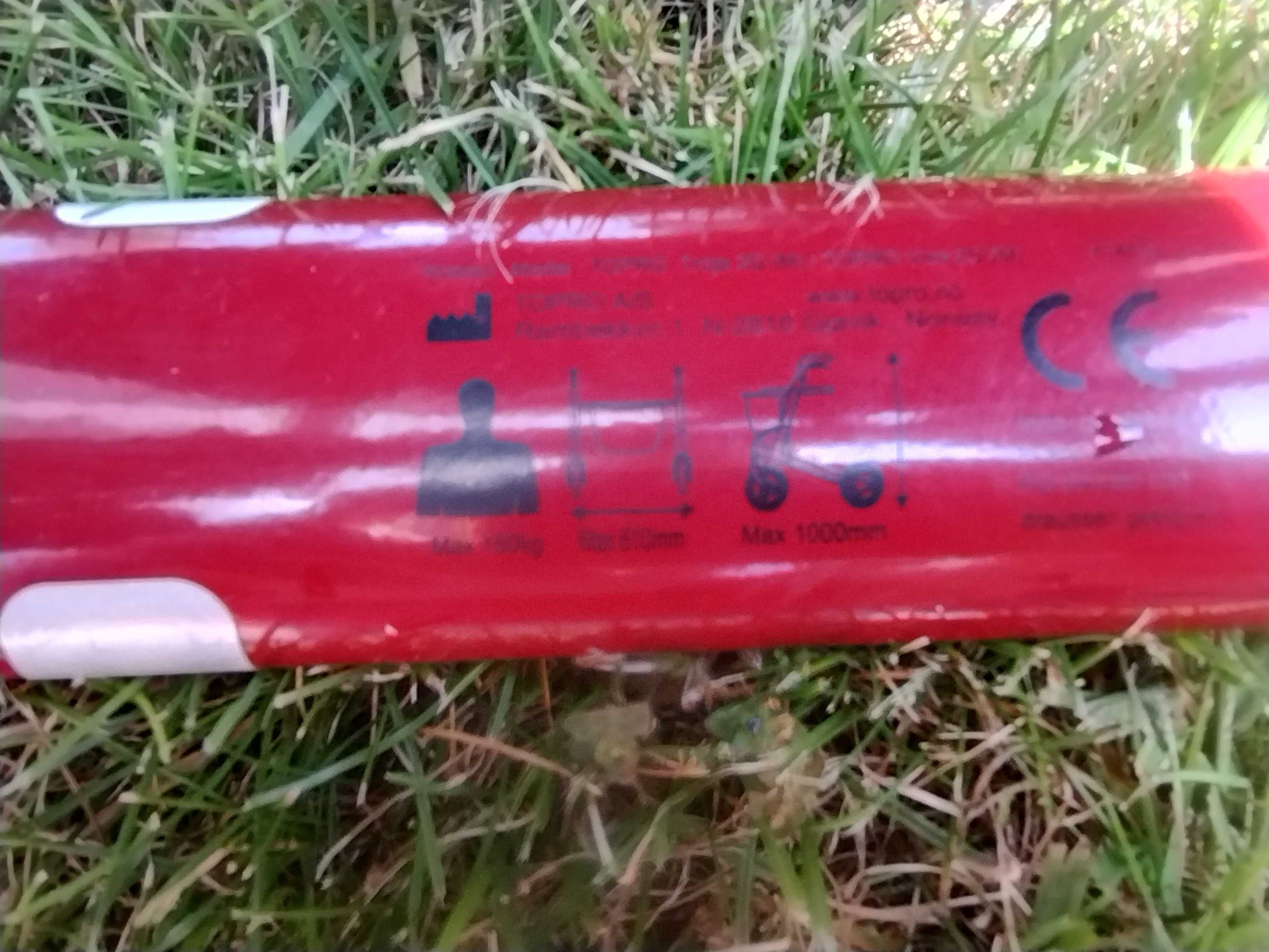 Balkonik chodzik Topro Troja z torbą.