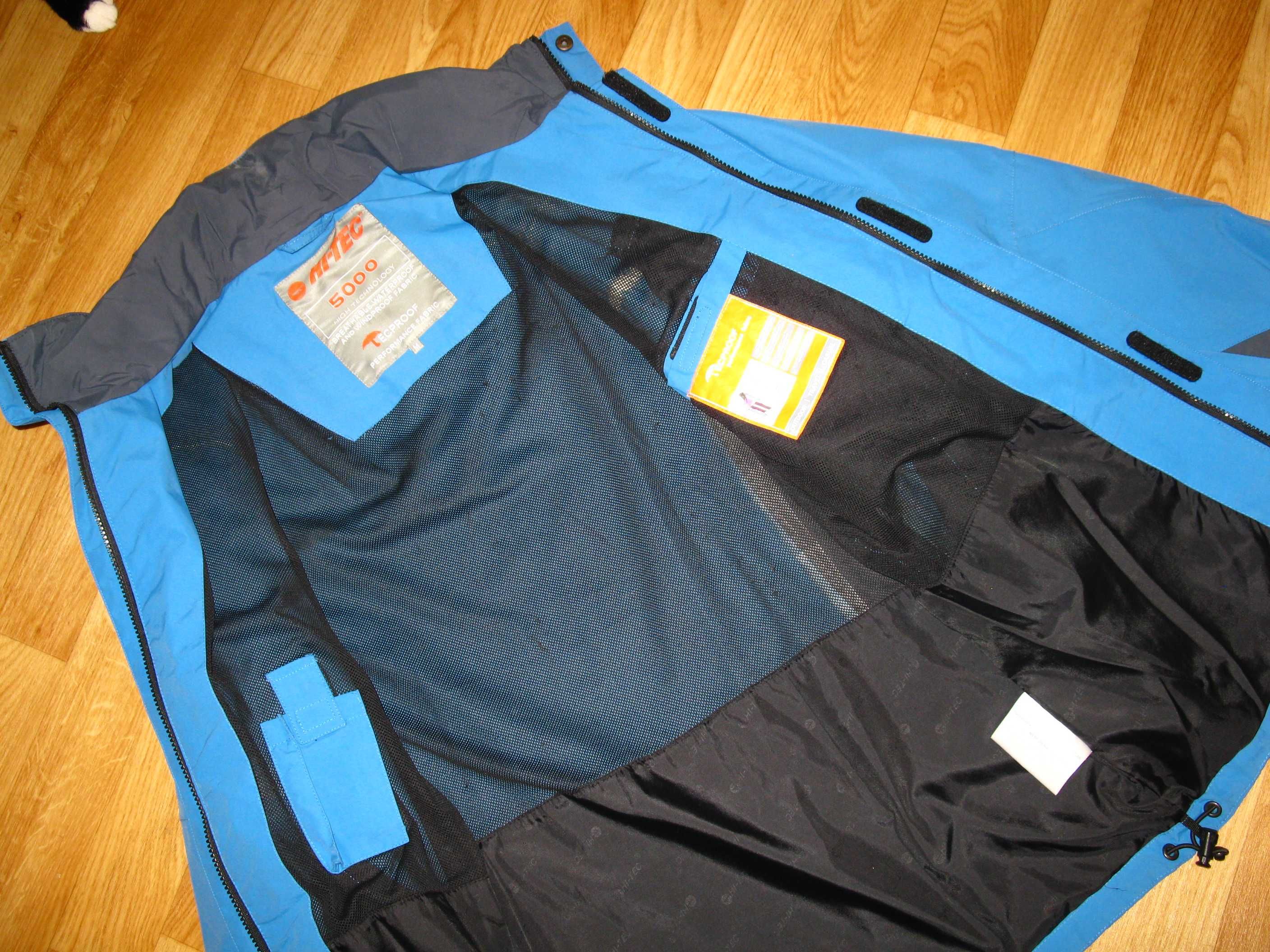 kurtka hi-tec roz.M niebieska Tecproof.