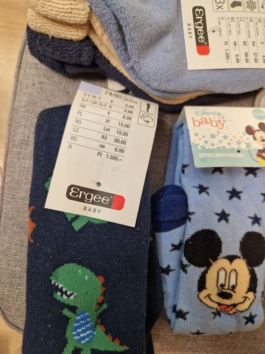 Rajstopy 74/80 dla chłopaka. Zima, ciepłe