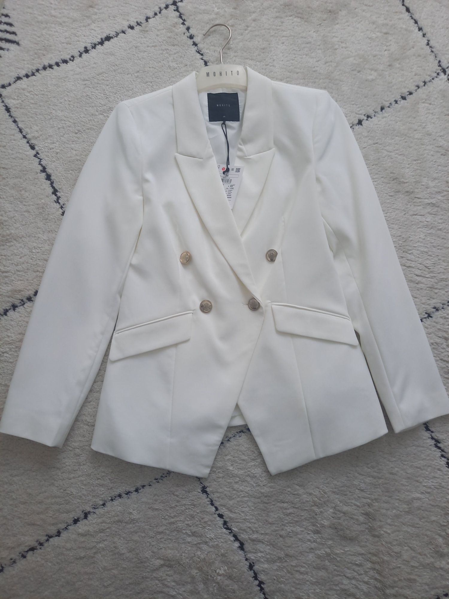 Marynarka dwurzędowa Mohito 34/XS