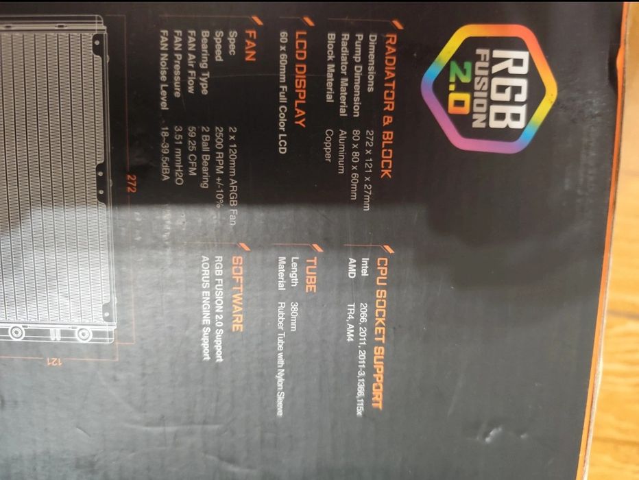 Aorus Water Cooler 240mm