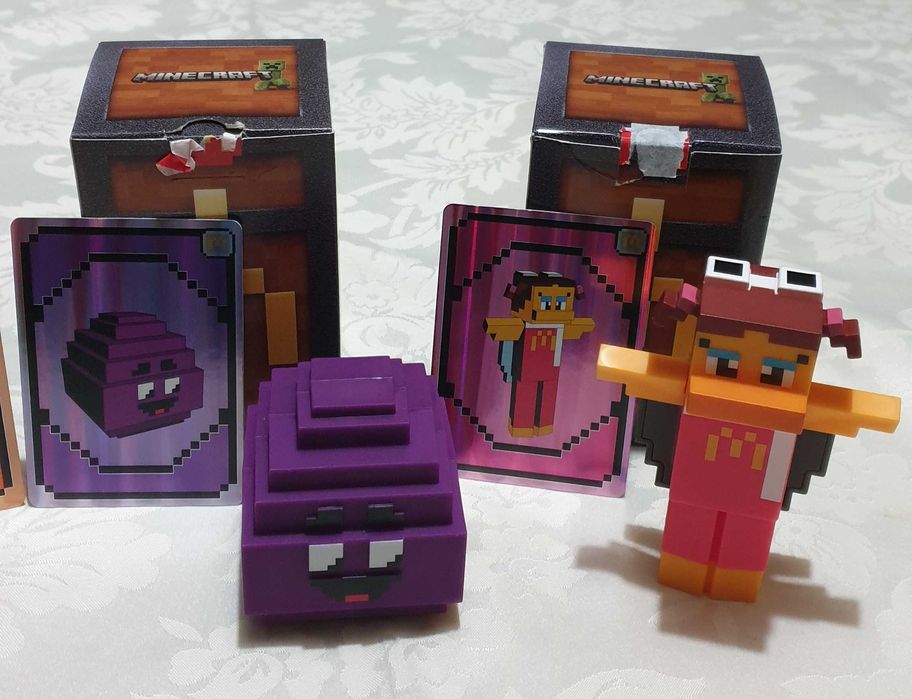 Figuras Mcdonalds Minecraft