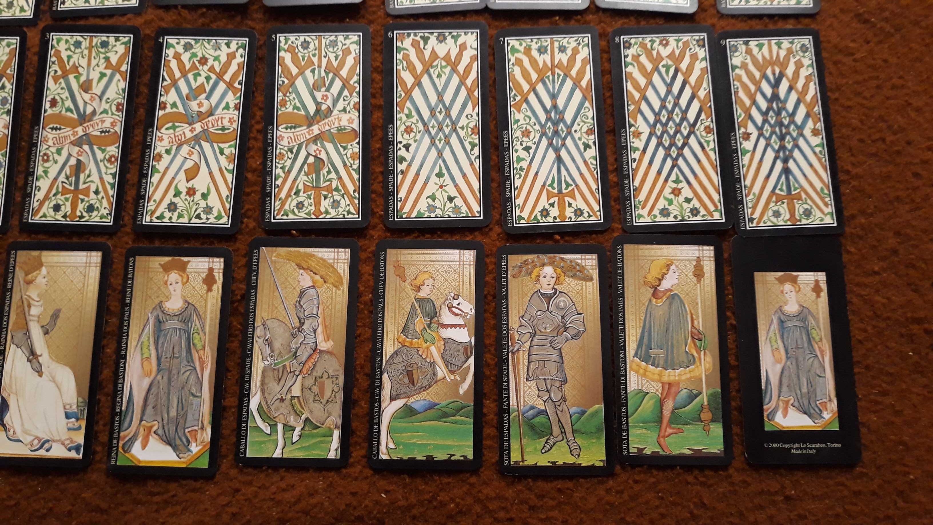 Baralho de cartas de Tarot - portes incluídos