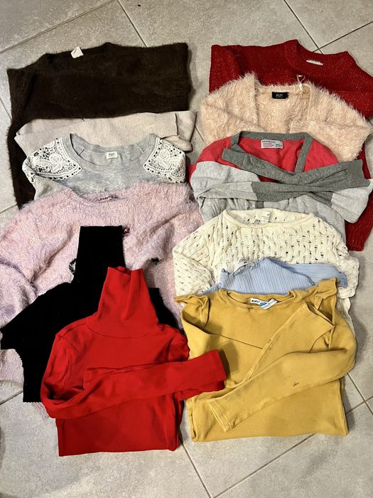 Rzeczy /paka rzeczy /zestaw  140/146  cm dla dziewczynki