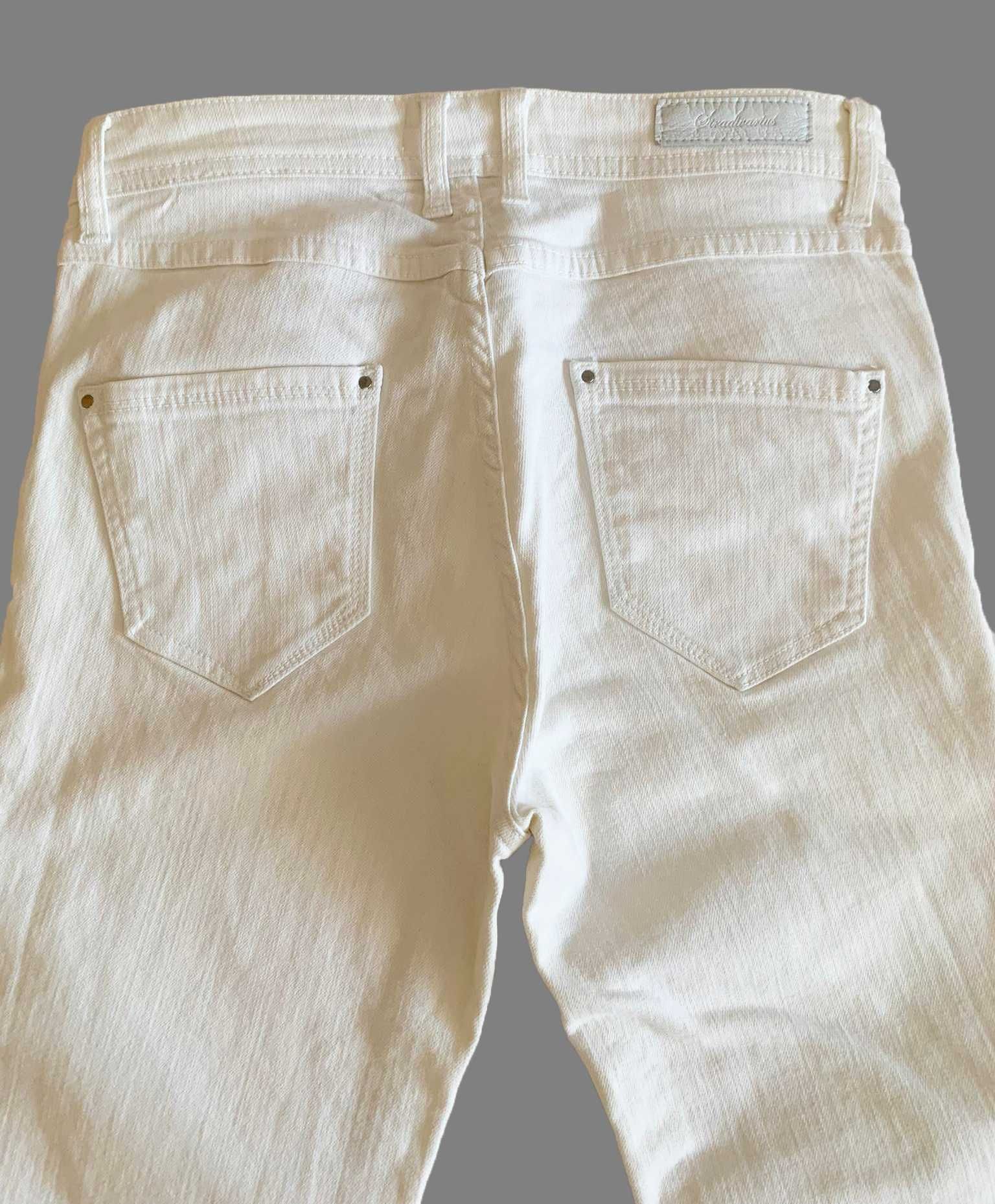 Jeans brancos, Slim, como novos