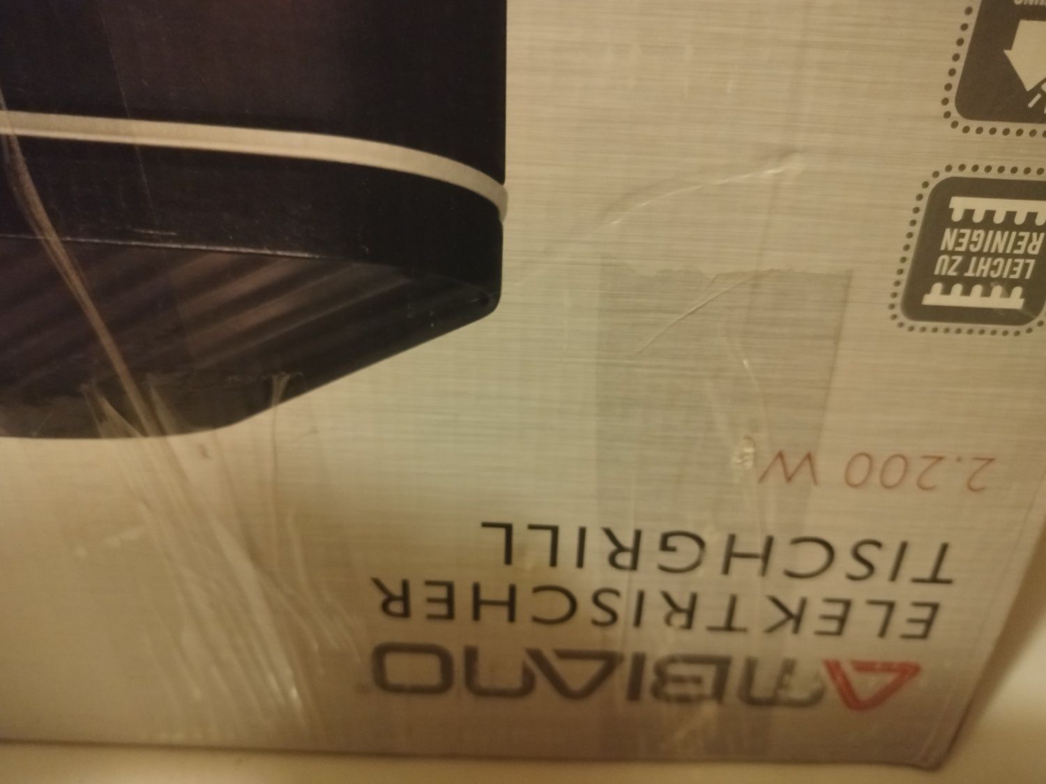 Nowy grill elektryczny na nóżkach